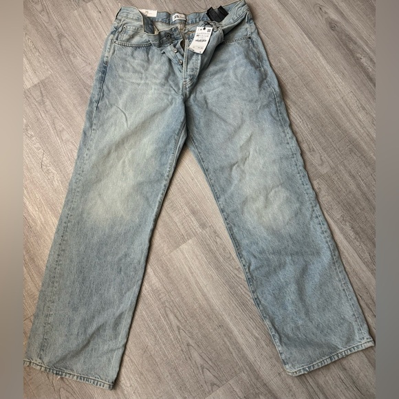 Zara Women’s Loose Fit Jeans Sz (40) (US 8) - Picture 1 of 4
